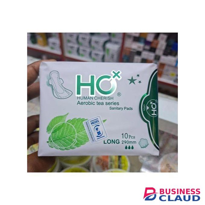 Human Cherish Aerobic Tea Series Sanitary Pads 10pcs 290mm