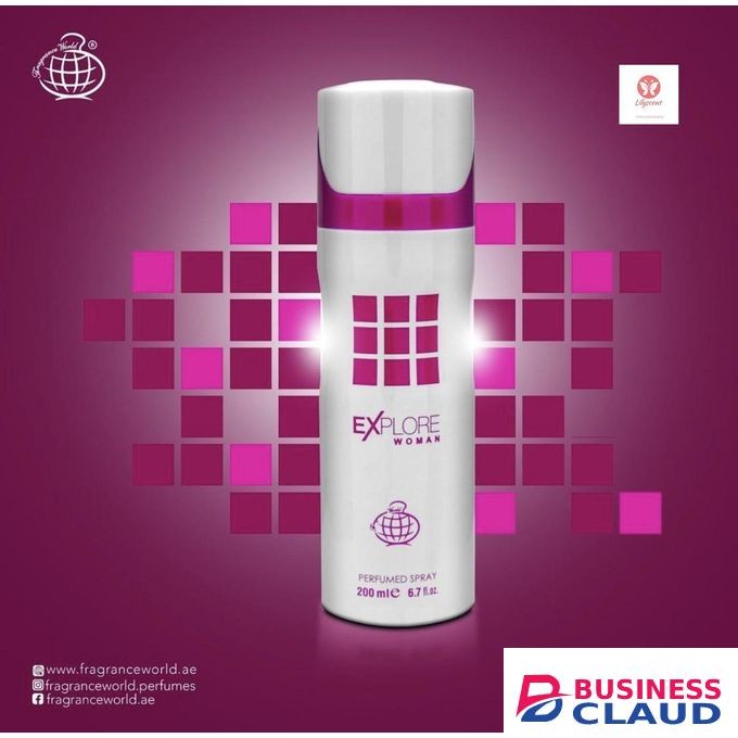 Explore Women Perfume Deodorant Body Spray plus free gift
