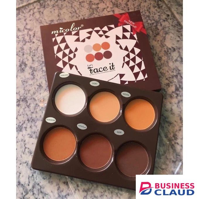 Zikel 6 in 1 Powder Palette