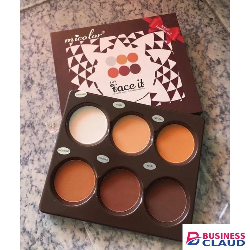 Zikel 6 in 1 Powder Palette