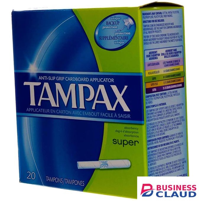 Tampax Super Absorbency Tampons With Flushable Applicator