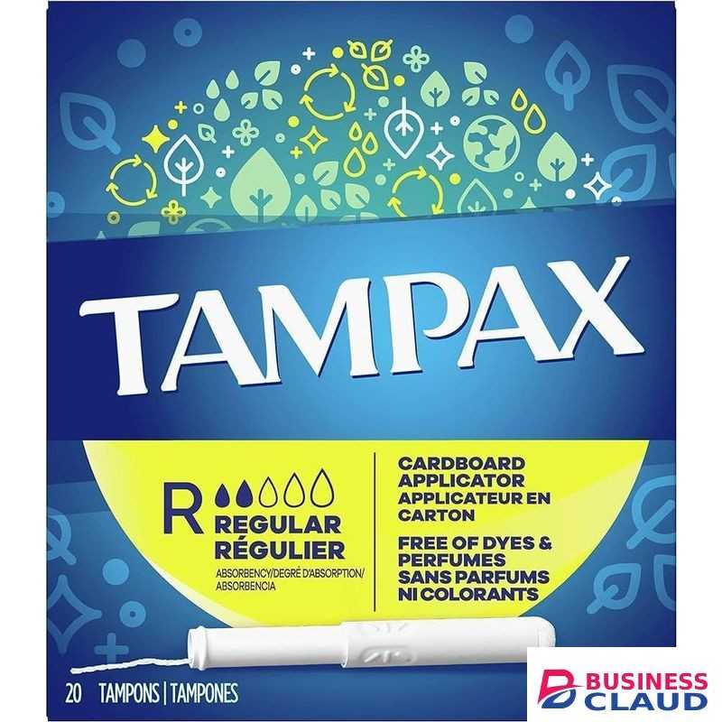 Tampax Tampons with Flushable Cardboard Applicator - Regular - 20 ct