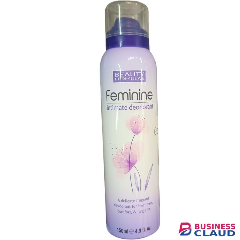 Beauty Formulas Feminine INTIMATE DEODORANT Freshness Comfort Hygiene jm