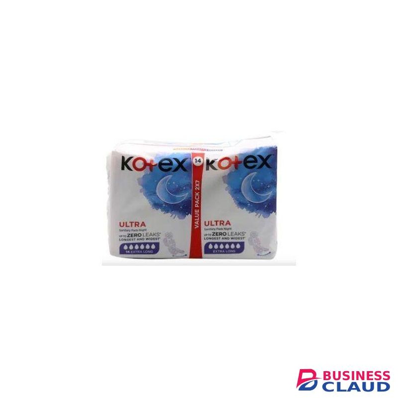 Beauty KOTEX ULTRATHIN NIGHT DUOS 16'S+FREE INTIMATE WASH FEMFRESH