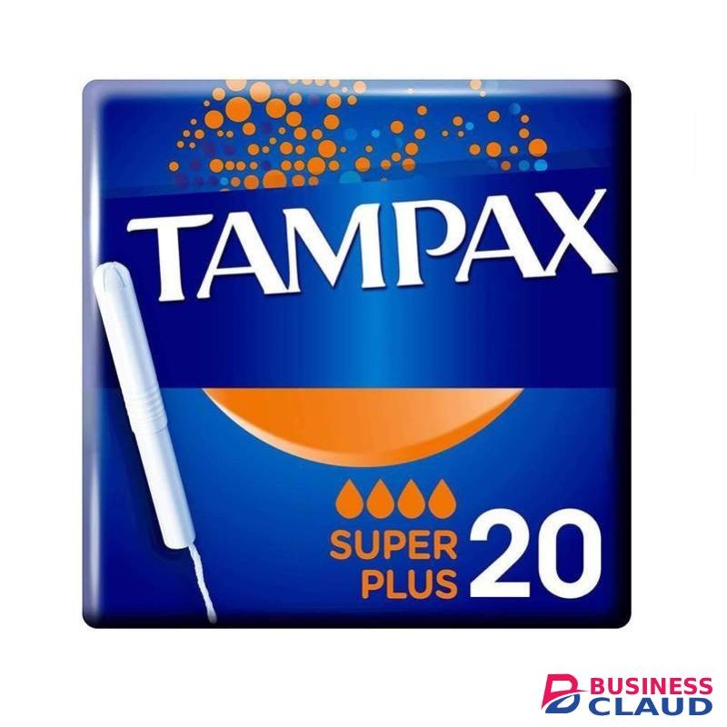 Tampax Super Plus Tampons – 20 Count