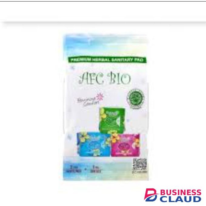 I FC bio sanitary pad and 2 FC bio herbal pantyliners