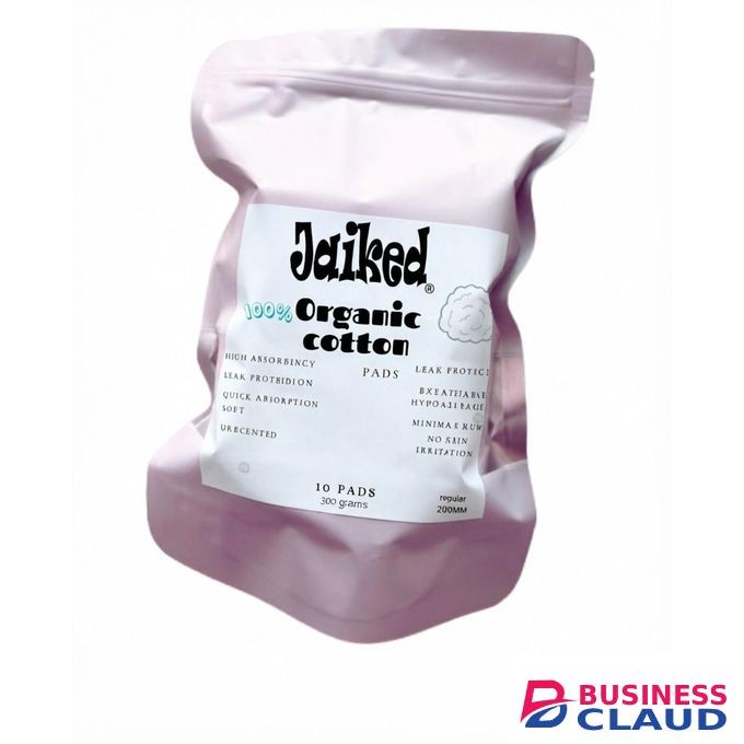 Jaiked Organic Cotton Pads With NO Fragrances, Dyes Or Chlorine