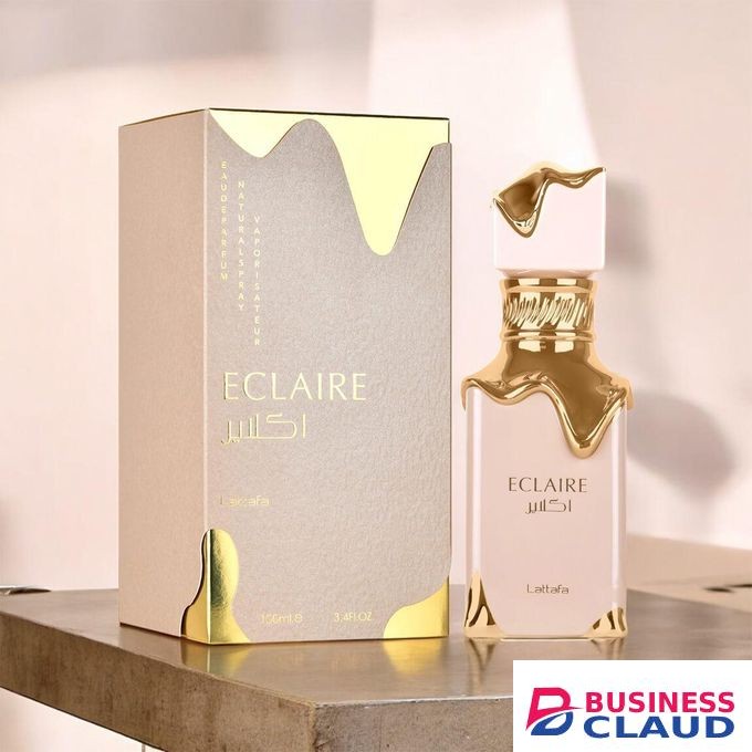Lattafa Lattaf Eclaire Eau de Parfum 100ml – Sweet Vanilla Caramel Long Lasting Perfume For Women & Unisex