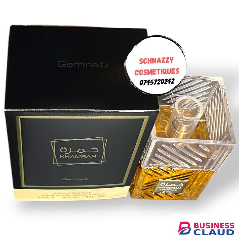 100ml GEMINA.B Khamrah Middle Eastern Arabian Perfume Longlasting Mini Perfume Gift Ideas Cool Perfume Gift Thoughtful Gift ideas