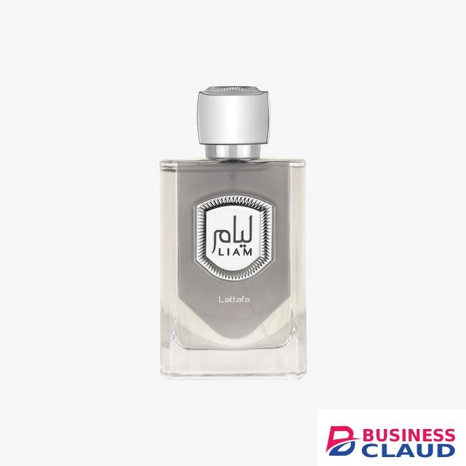 Lattafa Liam Grey Eau de Parfum Spray for Unisex, 3.4 Ounce -100ml.