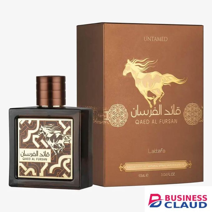 Lattafa Qaed Al Fursan Untamed - Eau De Parfum for Unisex, 3.04 Ounce -90ml.