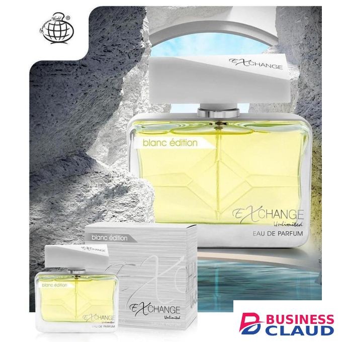 Exchange Unlimited Blanc Edition by Fragrance World – Oriental Woody Unisex Perfume