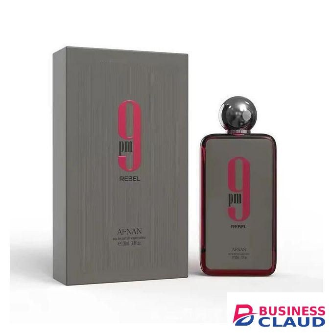 Afnan 9pm Rebel EDP unisex Perfumes 100ml.