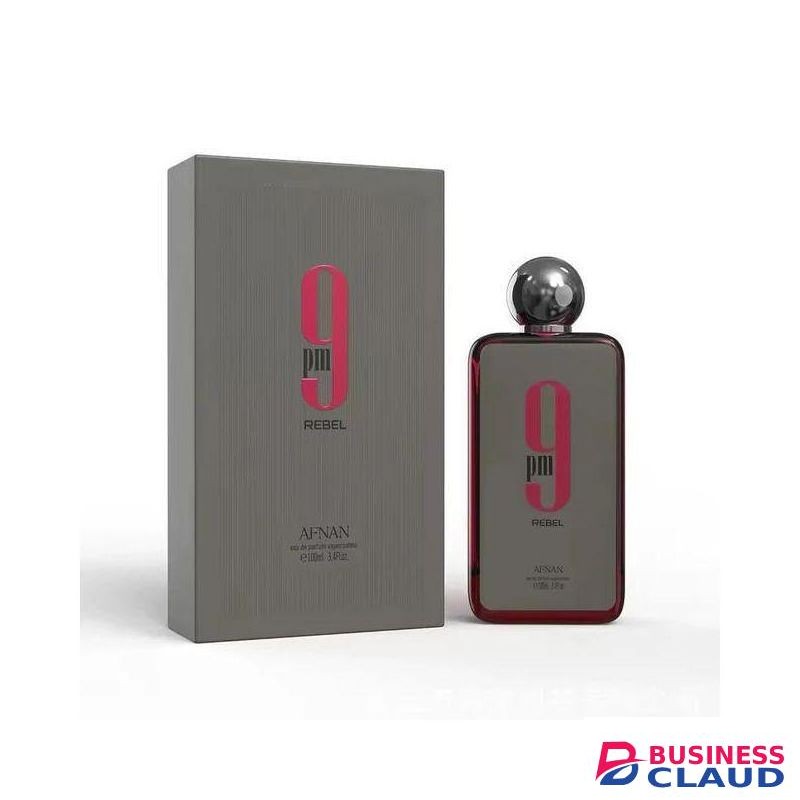Afnan 9pm Rebel EDP unisex Perfumes 100ml.