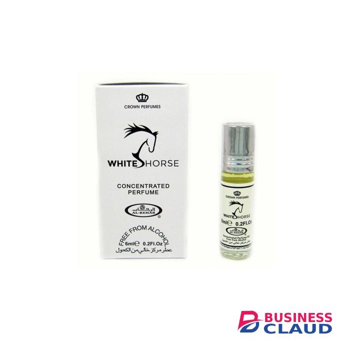 Al Rehab White Horse Concentrated Perfume Oil -6ml.