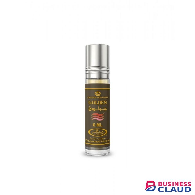 Al Rehab Golden Concentrated Perfume Oil - 6ml (.2oz).