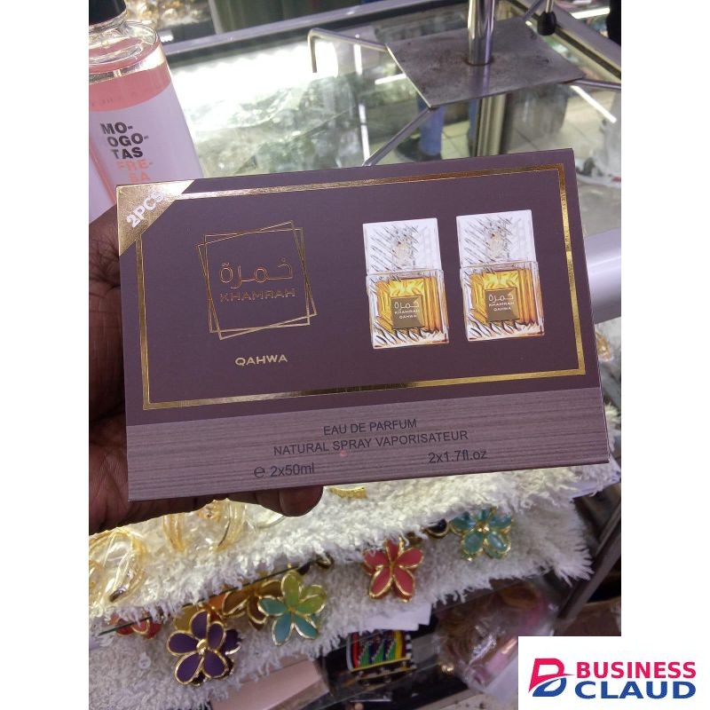 2 pc Lattafa Khamrah Qahwa for Unisex Eau de Parfum 50ml