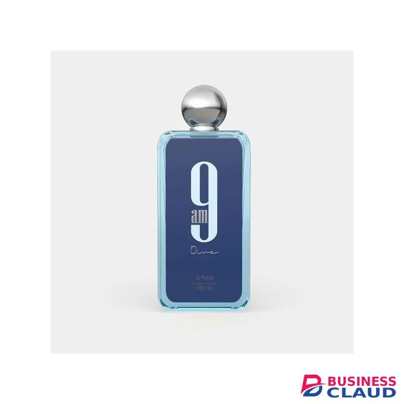 9AM Dive by Afnan Eau de Parfum 100ml – Fresh Citrus Aquatic Unisex Perfume, Long-Lasting Clean Scent