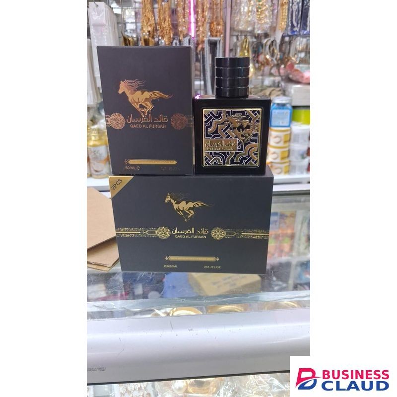 2 pcs Lattafa Qaed Al Fursan for Unisex Eau de Parfum Spray 50ml