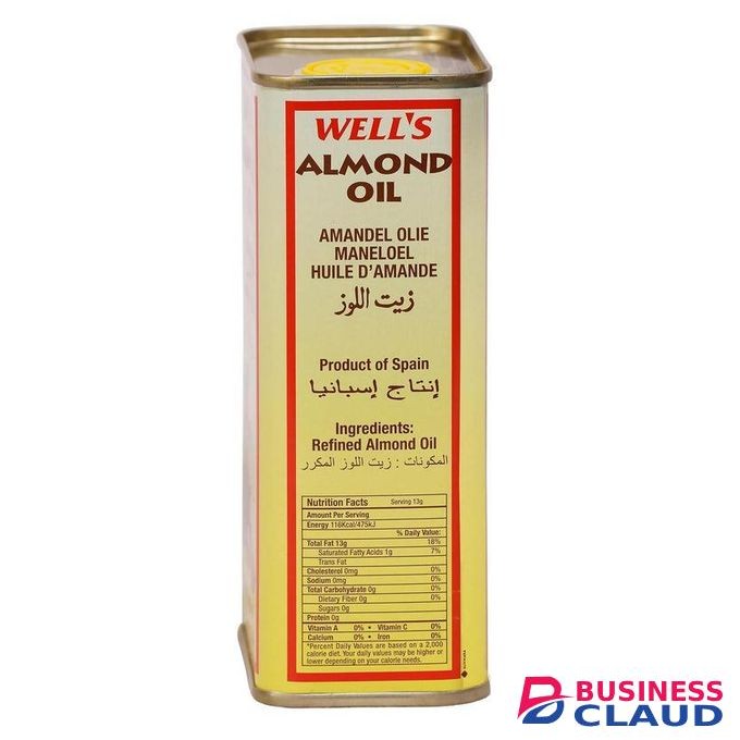 Wells Pure Almond Oil 400ml