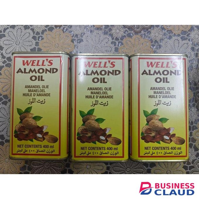 Wells Pure Almond Oil 400ml