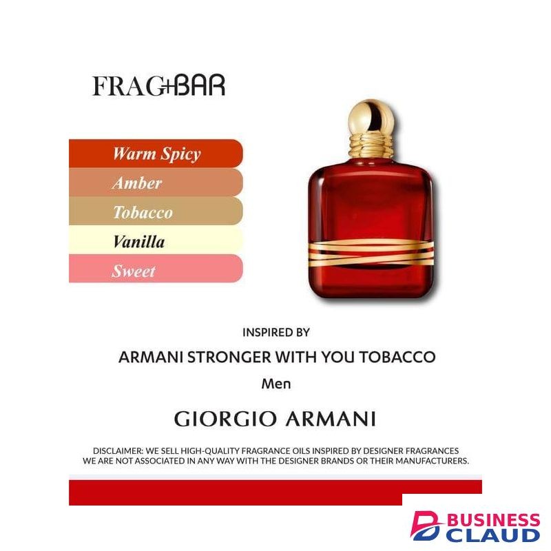 Emporio Armani (ORIGINAL. TESTER) Stronger With You Tobacco By Giorgio Armani For Men EDP, 100ML (Tester)