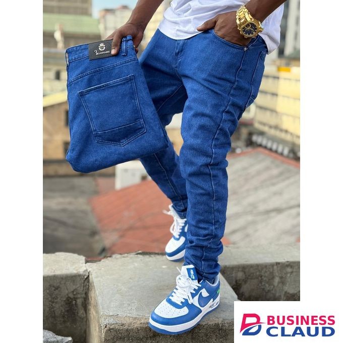 Men's Super Quality Hard Non Fade Jeans Denim