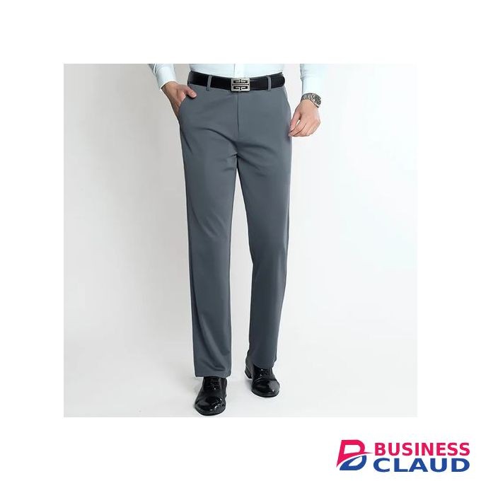 Official Trouser Pant -Grey-Slim Fit Office Wear Men