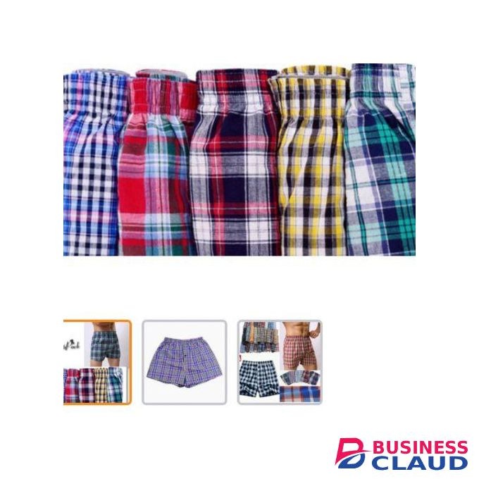 CHECKED BOXER SHORT