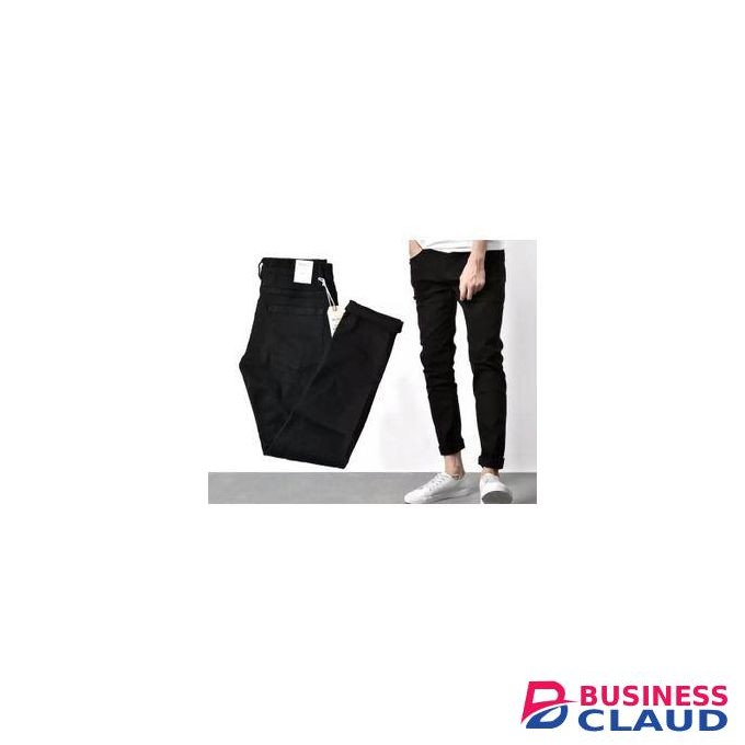 Soft Jeans Trouser Stretch Slim Fit Casual