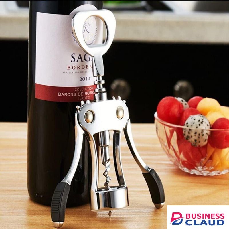 Heavy Duty Wine Opener Corkscrew – Durable Metal Bottle Opener