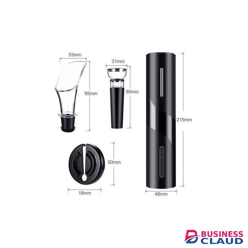 Wine Opener Set/Wine Accessories-Opener, Wine Pourer Aerator. Wine Stopper + Wine Foil Cutter