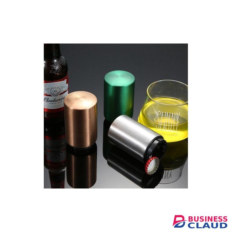 Automatic Beer Bottle Opener, Push-down Magnetic Soda Cap