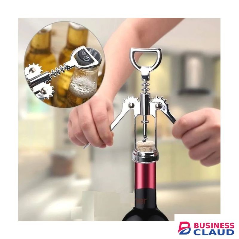 Multifunctional Corkscrew Soda And Wine Bottle Opener
