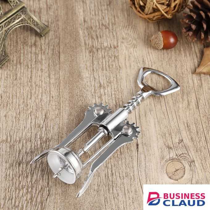 Stainless Cockscrew Wine Opener