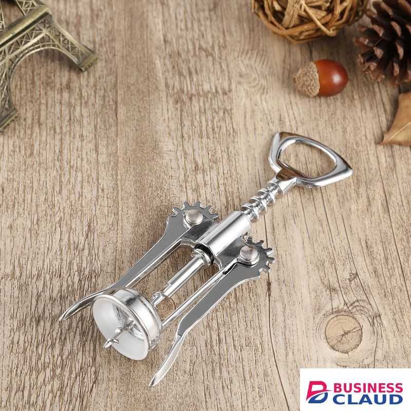 Stainless Cockscrew Wine Opener
