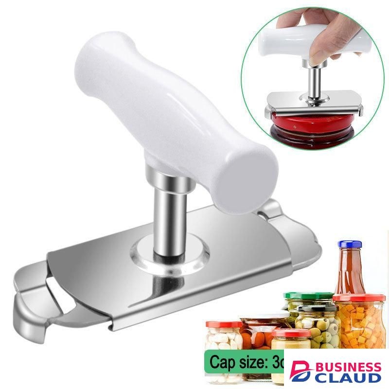 Easy Jar Opener for Weak Hands - Strong Grip for Kitchen Use - Help for Elderly and Children