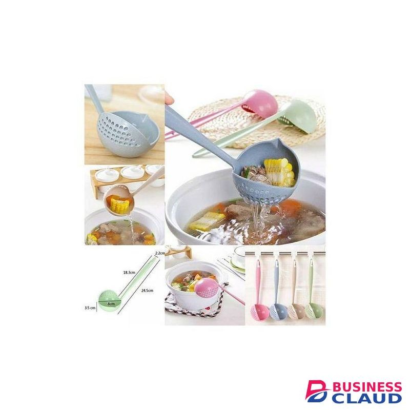 2 Sided Sieve & Drainer Spoon Serving Spoon