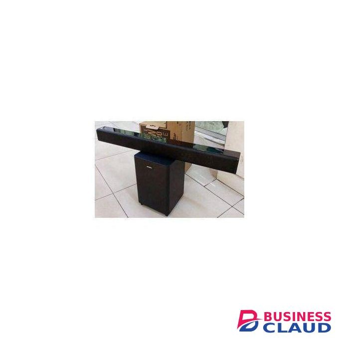 Nobel SOUNDBAR SYSTEM, 2.1CH, DEEP BASS BLAST, WIRELESS SUB WOOFER, A.I SOUND PRO, 3D SURROUND SOUND, DOLBY AUDIO, IMMERSIVE CINEMATIC SOUND, DIGITAL AMPLIFIER, BLUETOOTH, HDMI ARC, OPTICAL CABLE, AUX, USB, MULTI-DEVICE PAIRING, NBV8