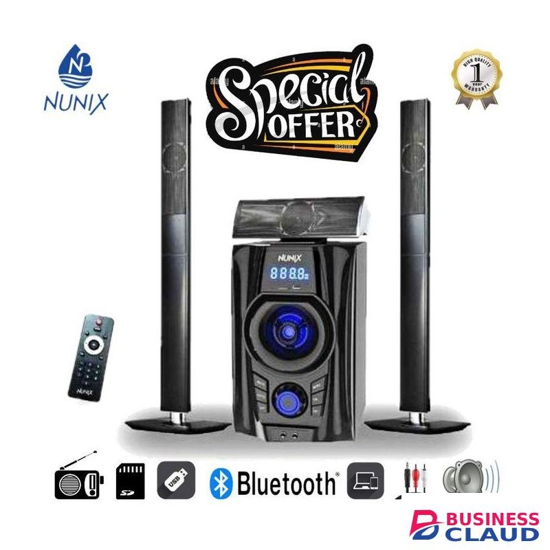 Nunix M1 3.1Ch MINI Home Theater System 12000WTS PMPO
