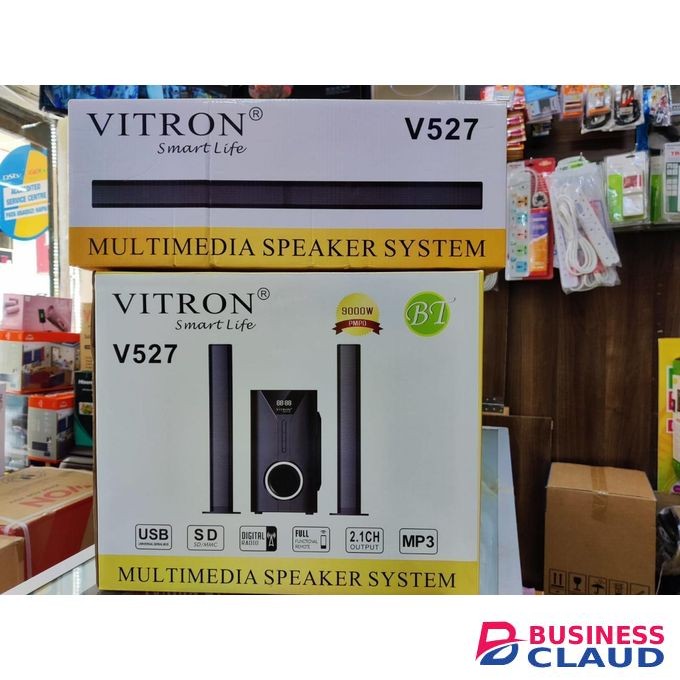 Vitron Multimedia Bluetooth Speaker System – Deep Bass, USB/SD/FM