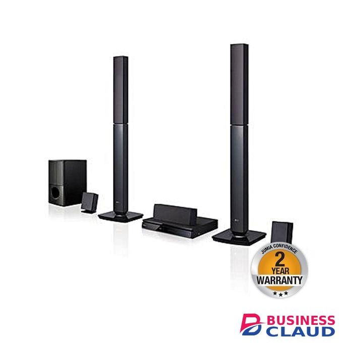 LG LHD647 With 1000W HOMETHEATRE SYSTEM, 5.1CH, BASS BLAST-Bluetooth-Black