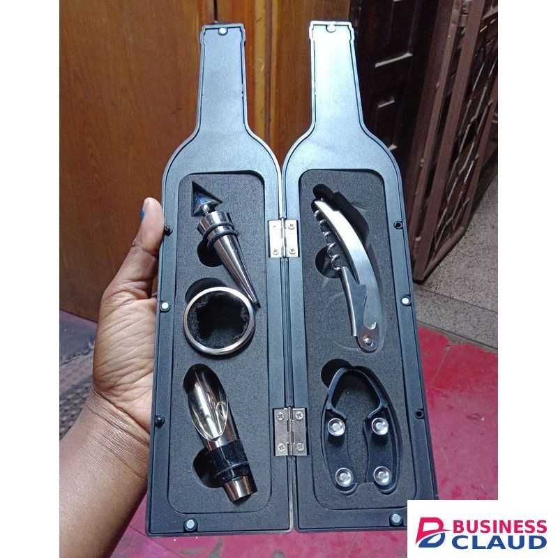 WINE BOTTLE CORKSCREW SET