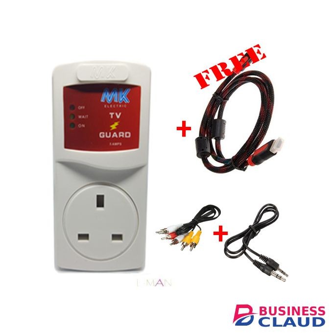 Mk Electric TV Guard + FREE 1.5M HDMI+AUX+RCA