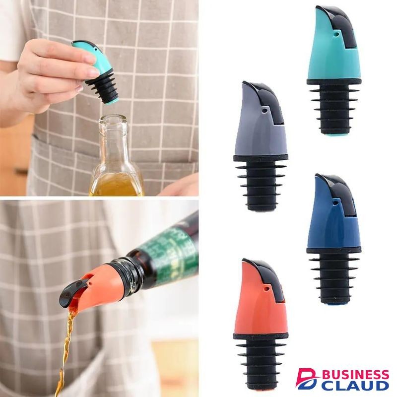 Automatic Opening Bottle Oil Wine Bottle Pourer Cap Spout Stopper