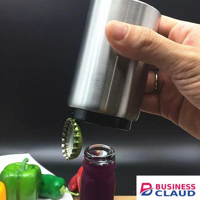 Stainless steel beer/ soda bottle top opener
