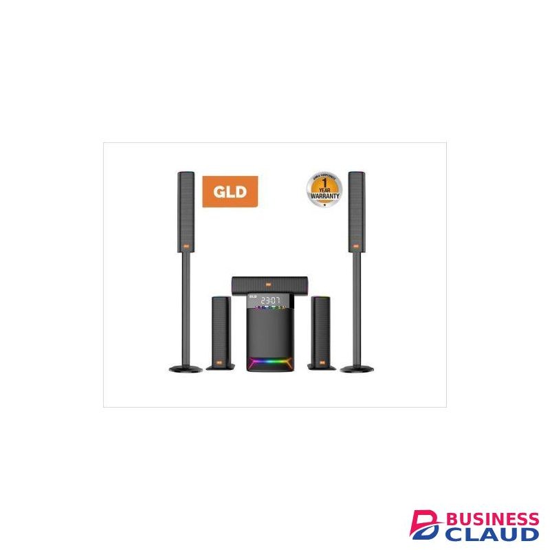 Gld G2303 5.1 Channel TallBoy Multimedia Speaker System 150W - Black