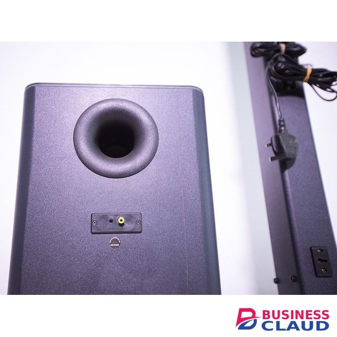 Royal R909 Sound Bar System With Bass Top Glass Finish - Black (1YR WRTY)