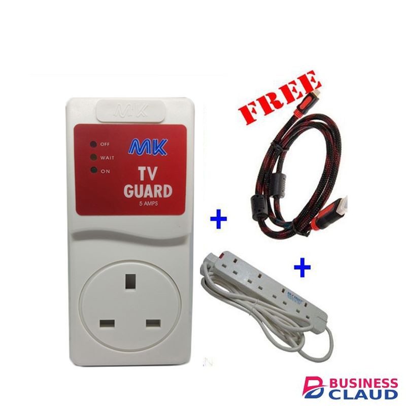 MK TV Guard + FREE 1.5M HDMI + 4 Way Socket Extention