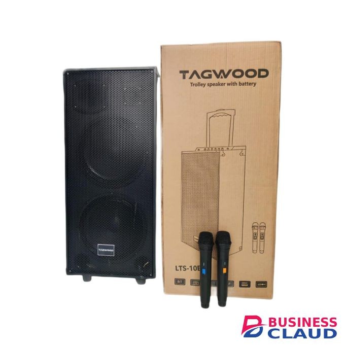 TAGWOOD LTS-10B Double Speaker High Powerful Bluetooth Trolley Speaker